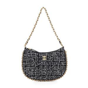 Chanel Fabric Shoulder Bag